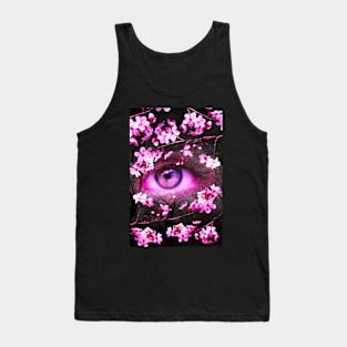 Eye of Cherry Blossoms Tank Top